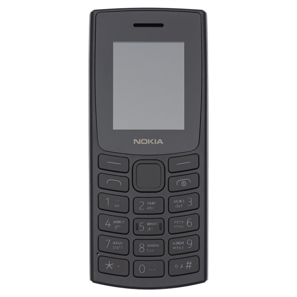 Мобільний телефон Nokia 105 Dual-SIM 2023 Charcoal 110896 фото