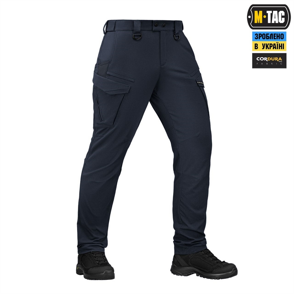 Штани M-Tac Aggressor Summer Gen.II Flex Сині (Dark Navy Blue) (38/34) 237932 фото
