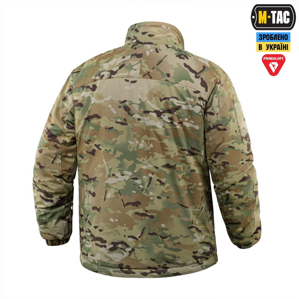 Куртка зимова M-Tac Alpha Combat Pro Primaloft Зелена (Multicam) (L/L) 230198 фото