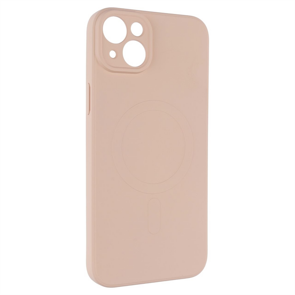 Чохол накладка для iPhone 14 Plus Silicone Mag Cover case Рожева (Pink) 113919 фото