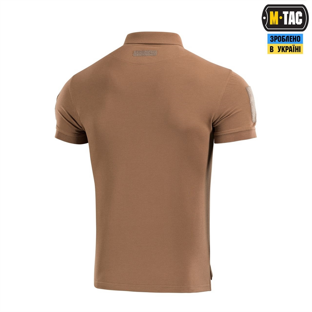 Поло M-Tac тактичне 65/35 Коричневе (Coyote Brown) (3XL) 232277 фото