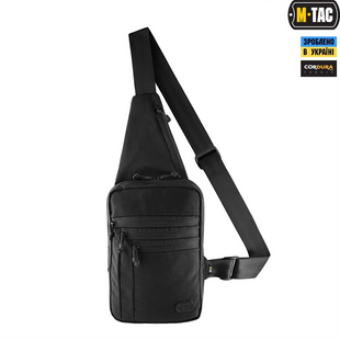 Сумка-кобура M-Tac плечова Elite Gen.IV Чорна (Black) 223571 фото