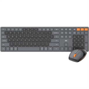 Клавіатура Fantech Go WK895 Silent Click (ENG/UA) + миша Сіра (Grey) 196113 фото