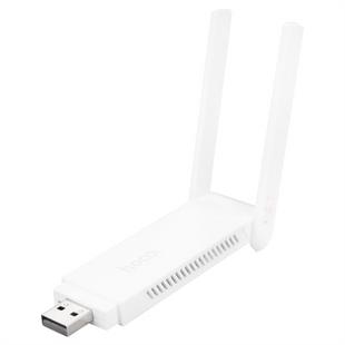 Портативний Wi-Fi модем Hoco HI40 150Mbps, 2.4 ГГц Білий (White) 142433 фото