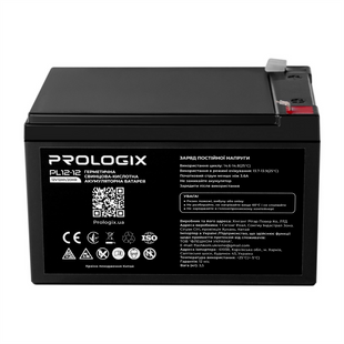 Акумуляторна батарея ProLogix 12V 12Ah (PL12-12) AGM 174476 фото