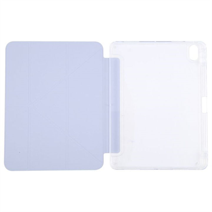 Чохол для планшета BeCover Ultra Slim Origami Transparent з кріпленням для Apple iPad Mini 7 2024 Фіолетовий (Purple) 206002 фото