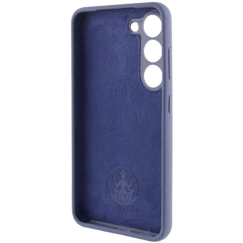 Чохол накладка для Samsung S22 Silicone Cover Lakshmi Full Camera (AAA) Синя (Midnight Blue) 161222 фото
