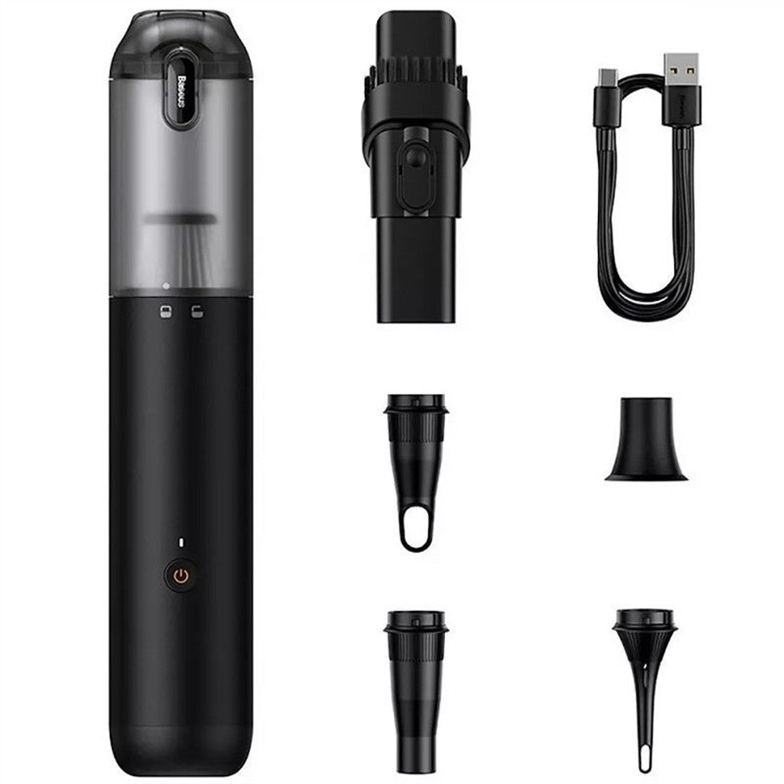 Пилосос акумуляторний (портативний) Baseus A3 Lite Handy Vacuum Cleaner (VCAQ05000) Чорний (Black) 198666 фото