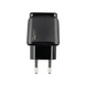 Зарядний пристрій USB Veron VR-C12L 2.4A + кабель Lightning Чорний (Black) 112732 фото 2