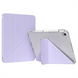 Чохол для планшета BeCover Ultra Slim Origami Transparent з кріпленням для Apple iPad Mini 7 2024 Фіолетовий (Purple) 206002 фото 1