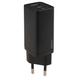 Зарядний пристрій Baseus Gan2 Lite Quick Charger 65W (1Type-C + 1USB) Чорний (Black) 110679 фото 1