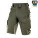 Шорти M-Tac Aggressor Gen.II Flex Зелені (Army Olive) (M) 225518 фото 1