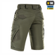 Шорти M-Tac Aggressor Gen.II Flex Зелені (Army Olive) (M) 225518 фото 2