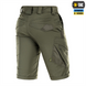 Шорти M-Tac Aggressor Gen.II Flex Зелені (Army Olive) (M) 225518 фото 3