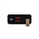 PowerBank 20000 mAh Ridea RP-D20L+ PD/QC 20W Digital Display + Lamp Чорний (Black) 185672 фото 2