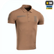 Поло M-Tac тактичне 65/35 Коричневе (Coyote Brown) (3XL) 232277 фото 3