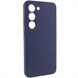 Чохол накладка для Samsung S22 Silicone Cover Lakshmi Full Camera (AAA) Синя (Midnight Blue) 161222 фото 3