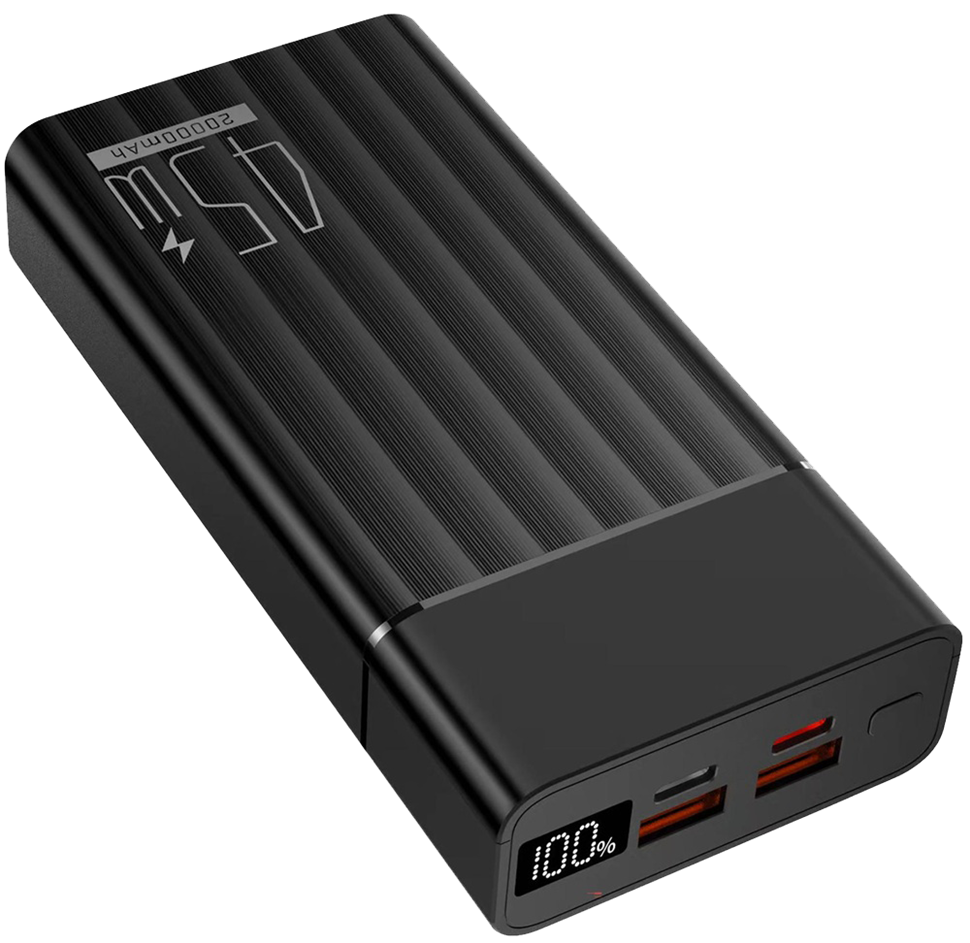 PowerBank 20000mAh YPB 2145 PD 45W Чорна (Black) 156364 фото