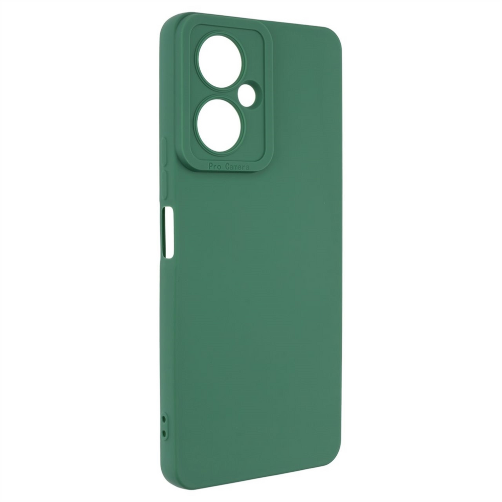Чохол накладка для TECNO Camon 19 Original Soft-touch Зелена (Green) 104714 фото