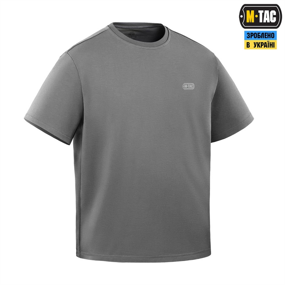 Футболка M-Tac Cotton HARD Сіра (Gray) (2XL) 234597 фото