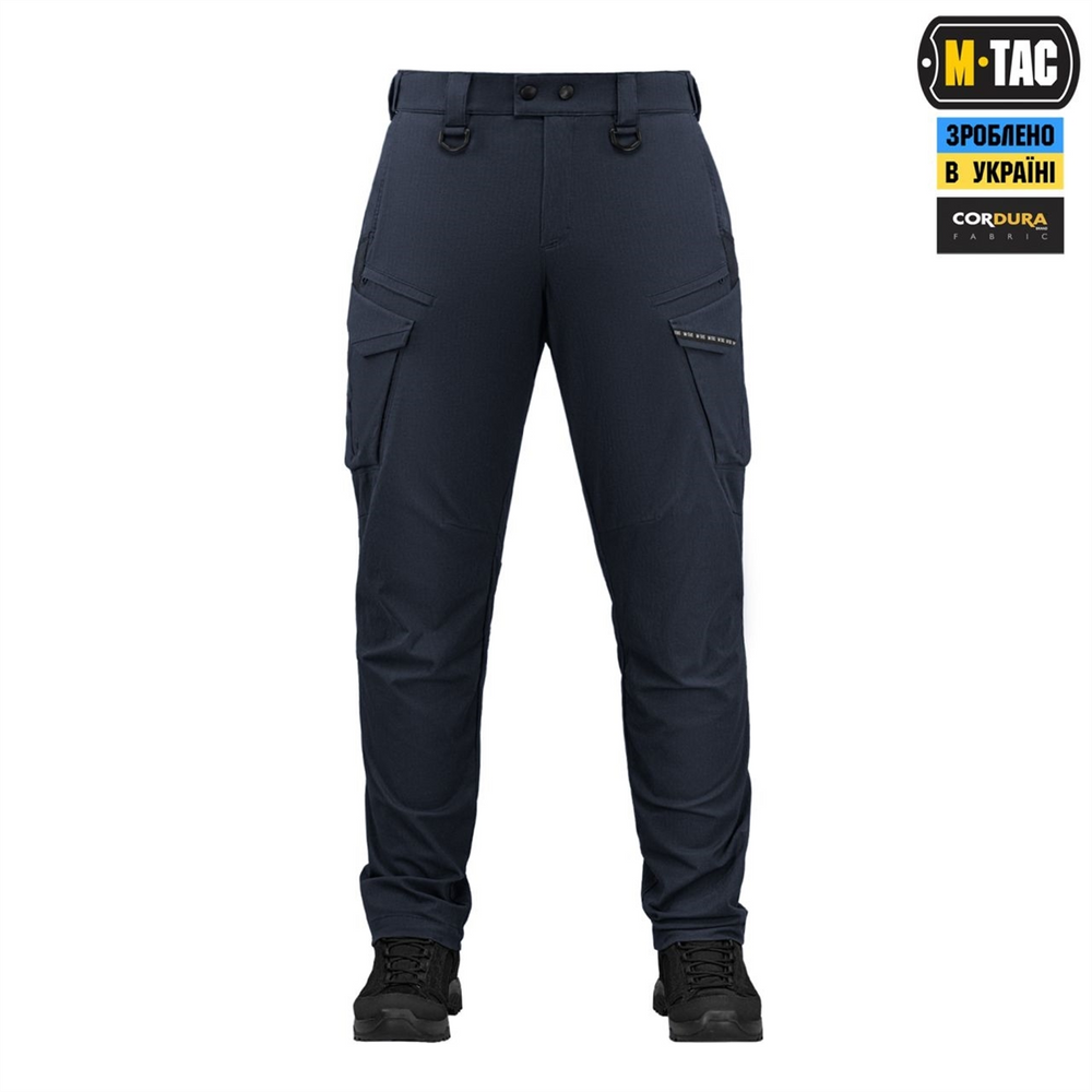 Штани M-Tac Aggressor Summer Gen.II Flex Сині (Dark Navy Blue) (40/32) 237934 фото