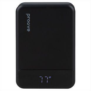 Power Bank 10000 mAh Proove Hoodman Magnetic 20W Чорний (Black) 139260 фото