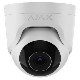 IP-камера Ajax TurretCam, 8мп, 2.8мм, Poe, True WDR Біла (White) 185815 фото