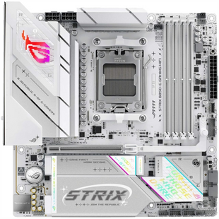 Материнська плата Asus ROG Strix B850-G Gaming WiFi Біла (White) 206855 фото