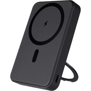 PowerBank 10000 mAh Gelius Holdix GP-PBW302 Magnetic Wireless 15W Чорний (Black) 157898 фото