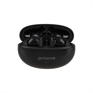 Бездротові навушники вкладиші Proove MoshPit TWS Чорні (Black) 114005 фото