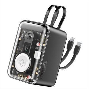 PowerBank 20000 mAh Promate Mavrix-20 65W Чорна (Black) 156391 фото