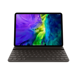 Клавіатура бездротова Apple Smart Keyboard Folio for iPad Pro 11"-1st/2nd/3rd/4th Air-4th/5th gen (MXNK2) Чорна (Black) 201366 фото