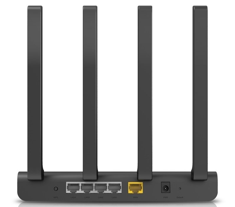 Wi-Fi роутер Netis N2 AC1200Mbps IPTV Dual Band Чорний (Black) 159228 фото
