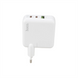 Зарядний пристрій Hoco C115A GaN (1USB+2USB-C) 65W Білий (White) 130316 фото 1