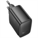 Зарядний пристрій Hoco CS63A Bright PD65W (1USB-A/1C) Чорний (Black) 166313 фото 5