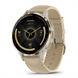 Смарт-годинник Garmin Venu 3S Soft Gold S. Steel Bezel w. French Gray Case and Leather Band (010-02785-55) 197308 фото 1
