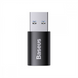 OTG кабель Baseus Ingenuity Series Mini OTG Type-C to USB 3.1 Чорний (Black) 170775 фото 2