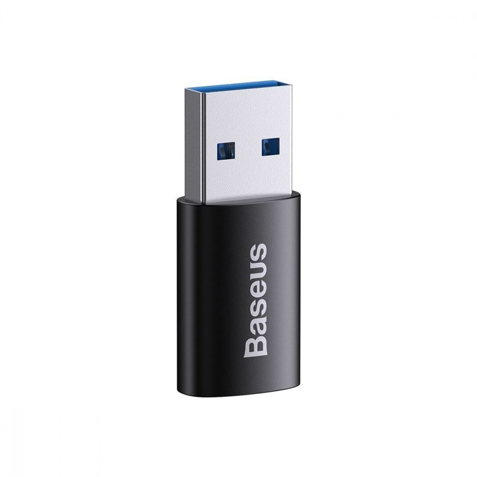 OTG кабель Baseus Ingenuity Series Mini OTG Type-C to USB 3.1 Чорний (Black) 170775 фото