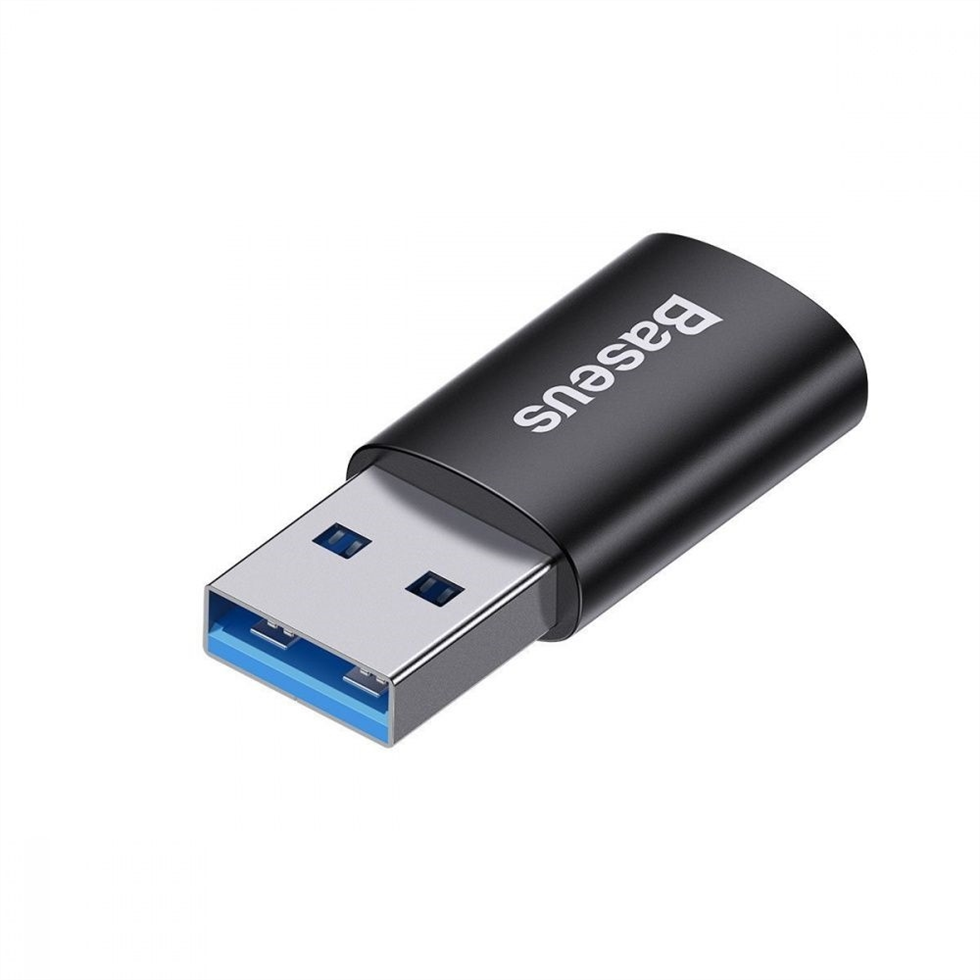 OTG кабель Baseus Ingenuity Series Mini OTG Type-C to USB 3.1 Чорний (Black) 170775 фото