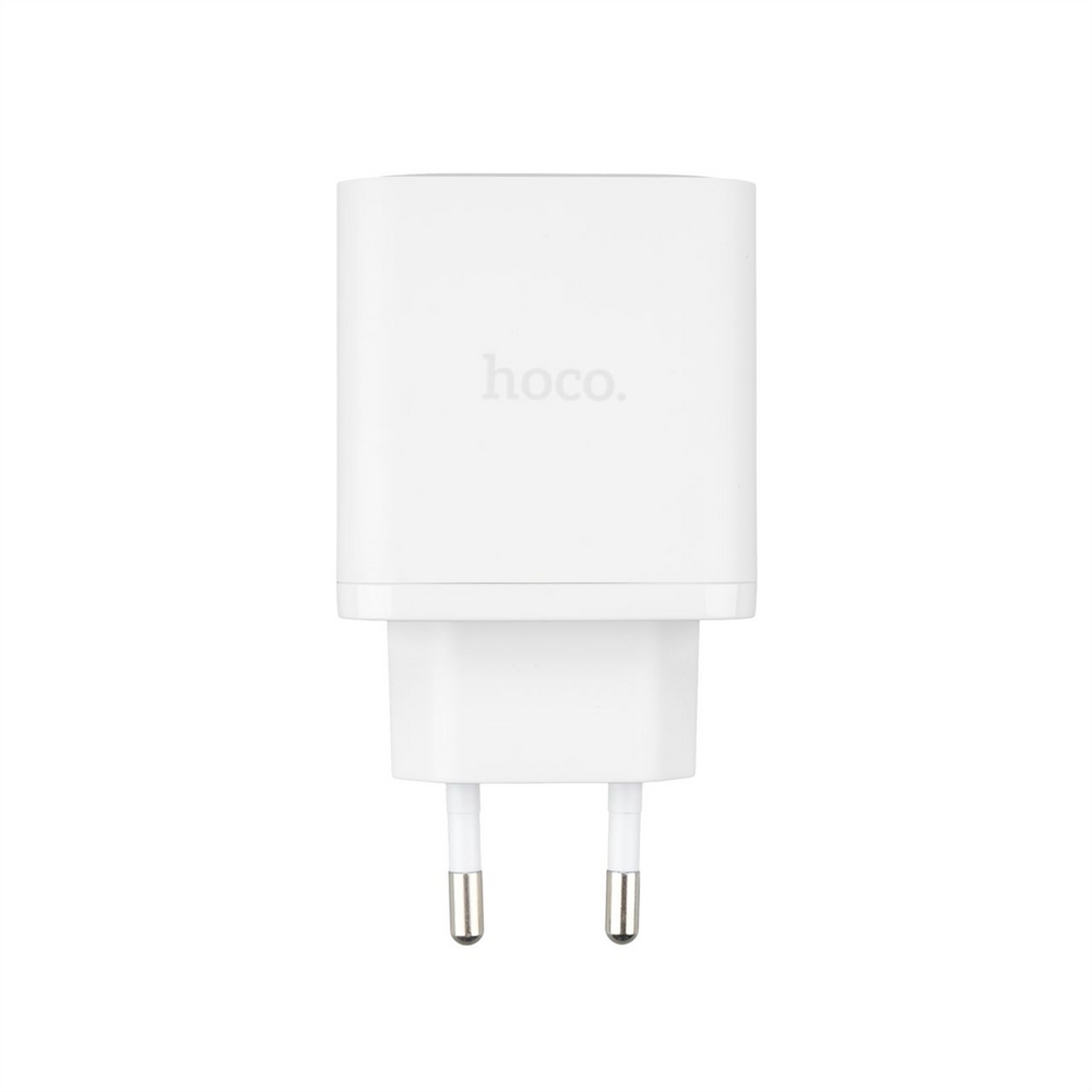 Зарядний пристрій Hoco N51 (1 USB + 2 USB-C) 65W Білий (White) 136120 фото