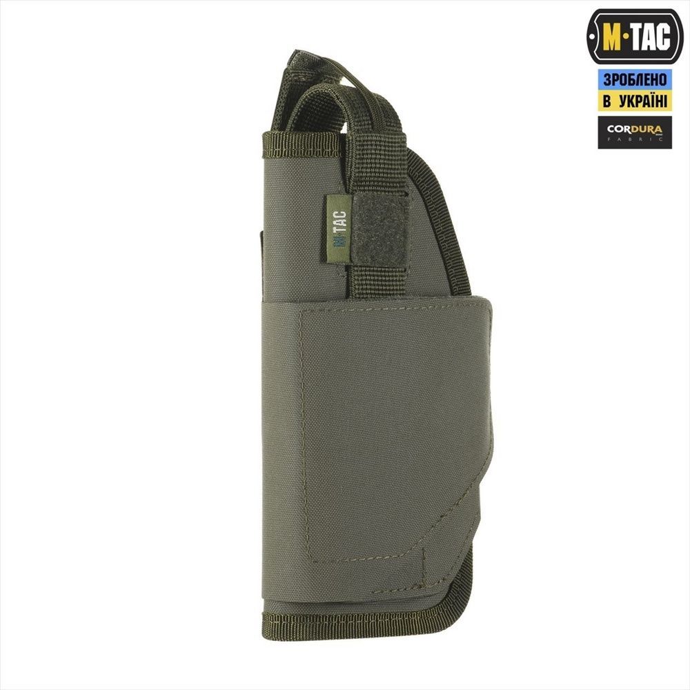 Кобура універсальна M-Tac Elite Left Зелена (Ranger Green) 223979 фото