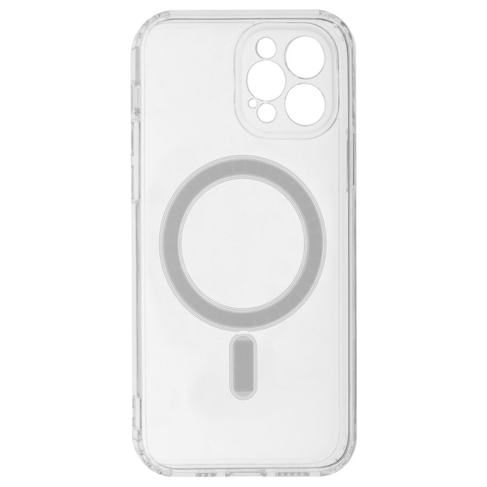 Чохол накладка для iPhone 12 Pro MagSafe Прозора (Transparent) 110504 фото