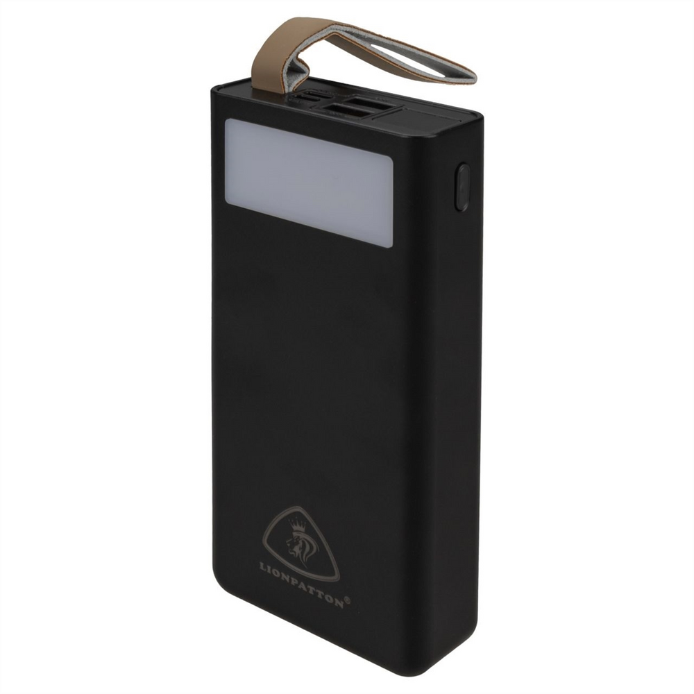 PowerBank 20000 mAh Lionpatton L31 Чорний (Black) 114432 фото