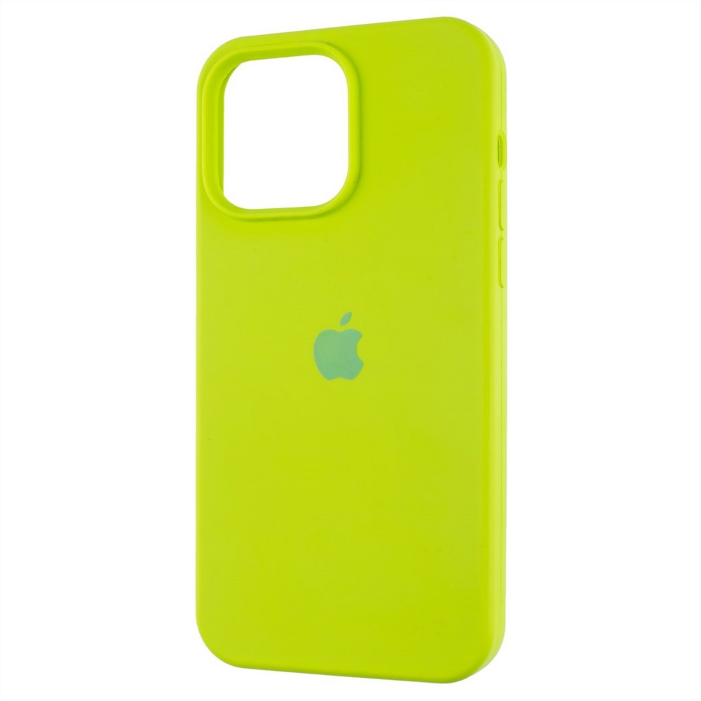 Чохол накладка для iPhone 14 Pro Max Silicone Case Full Зелена (Party Green) 105515 фото