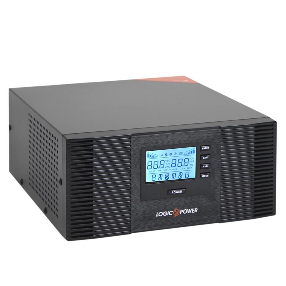 Джерело безперебійного живлення LogicPower LPM-PSW-1500VA (1050 Вт) Чорний (Black) 173786 фото