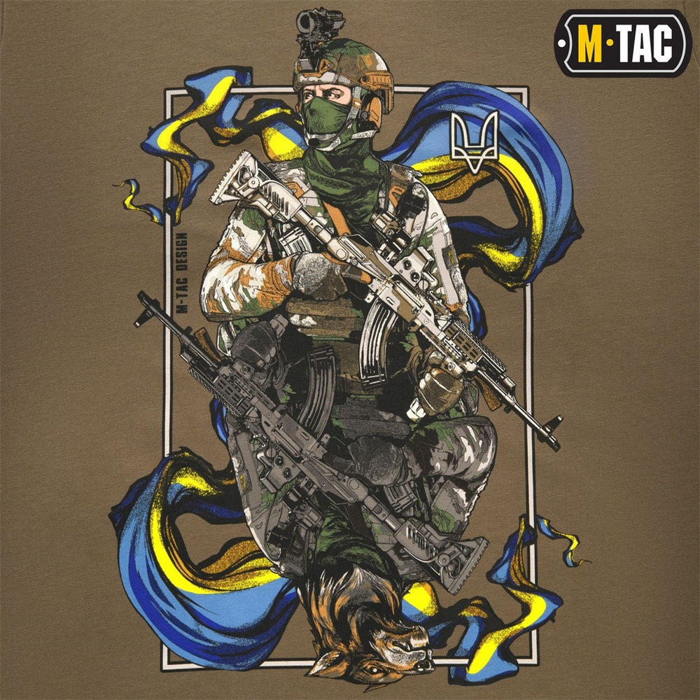 Футболка M-Tac Вовкулака Зелена (Olive) (XL) 235221 фото