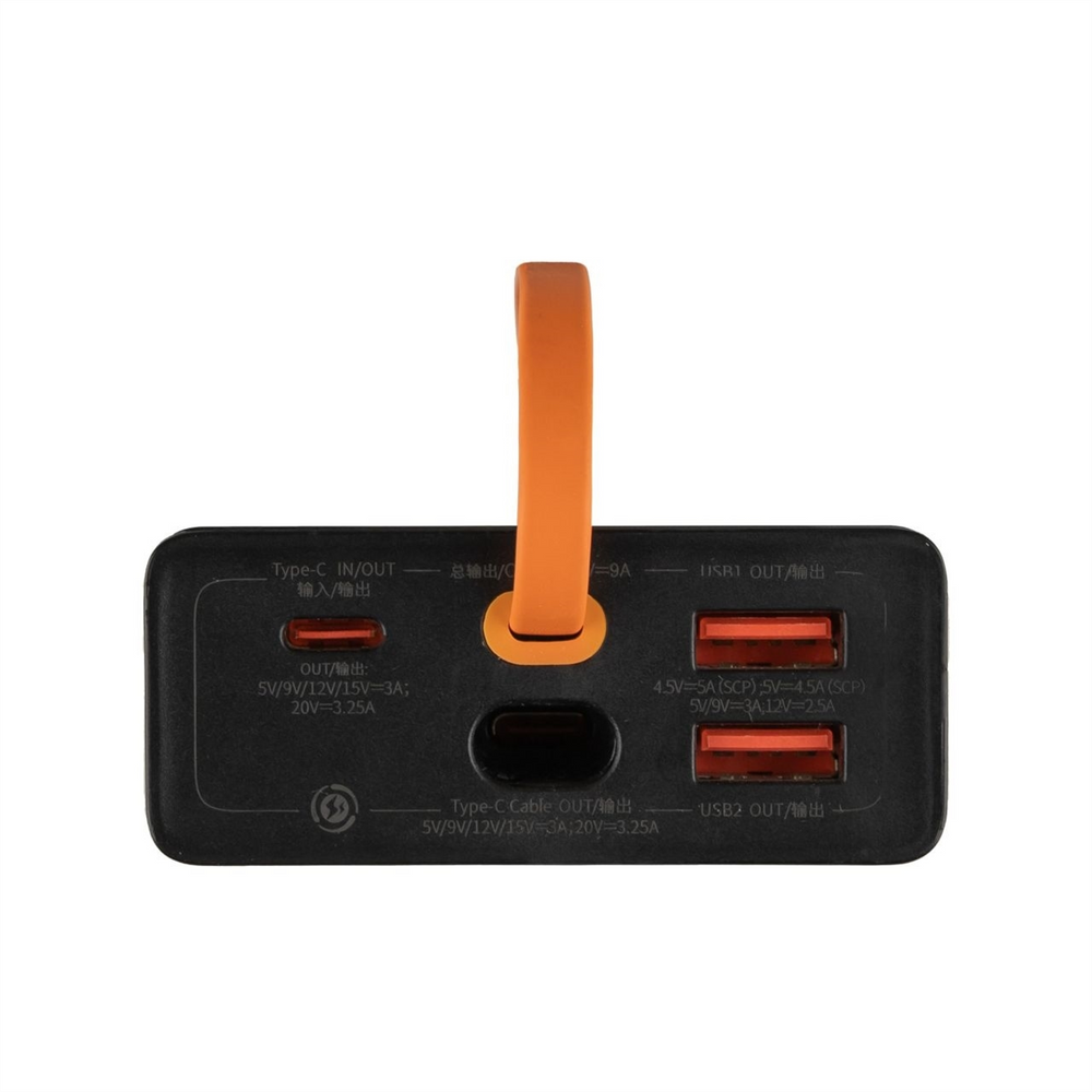 PowerBank 20000 mAh Baseus Elf Digital Display 65W (для ноутбуків) Чорний (Black) 103565 фото