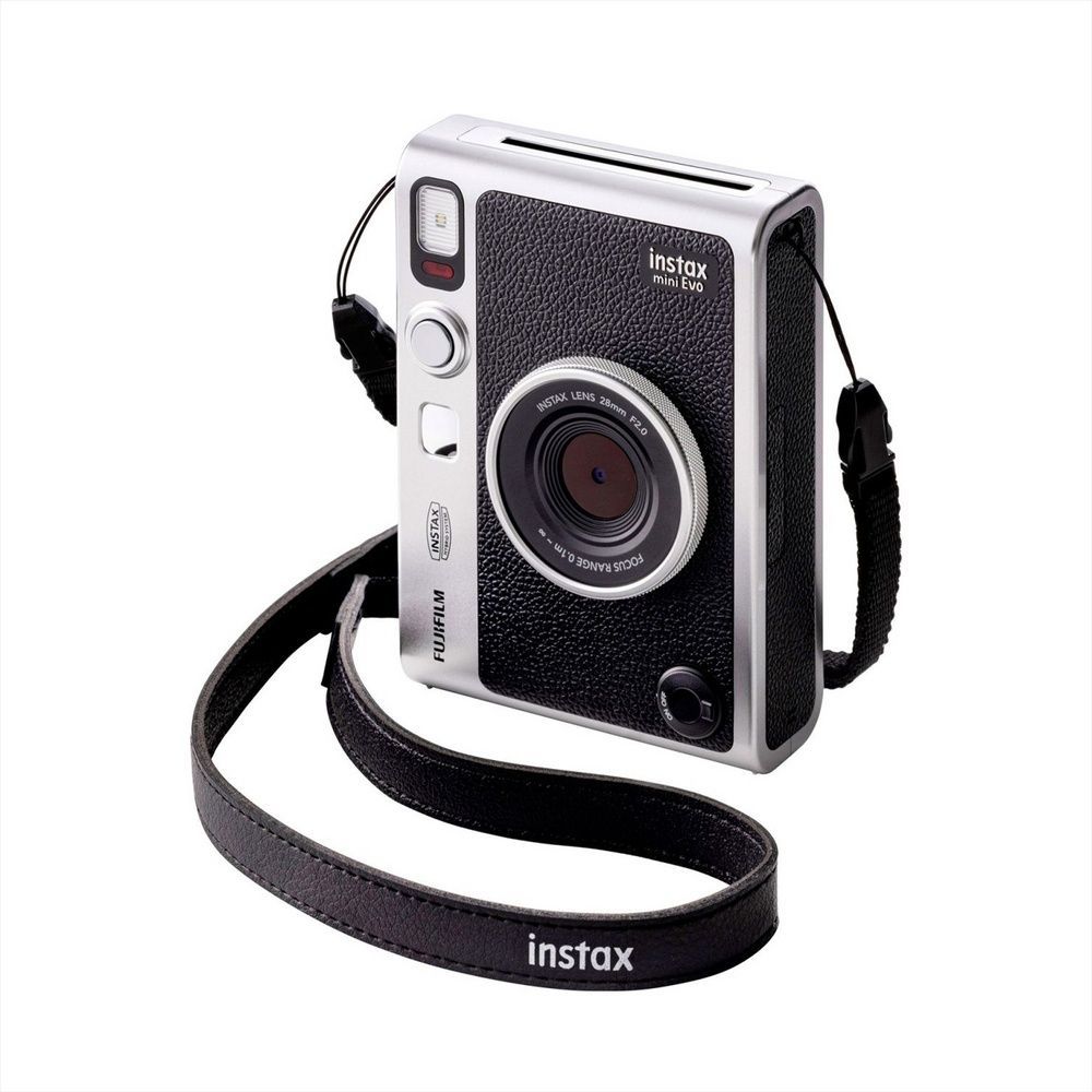 Камера моментального друку Fujifilm Instax Mini EVO (16745157) Чорна (Black) 246161 фото