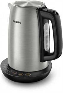 Електрочайник Philips HD9359/90 Срібний Чорний (Silver Black) 118649 фото