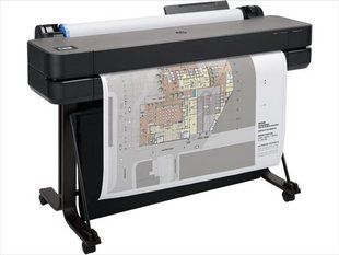 Принтер HP DesignJet T630 36" з Wi-Fi 5HB11D Чорний (Black) 214839 фото